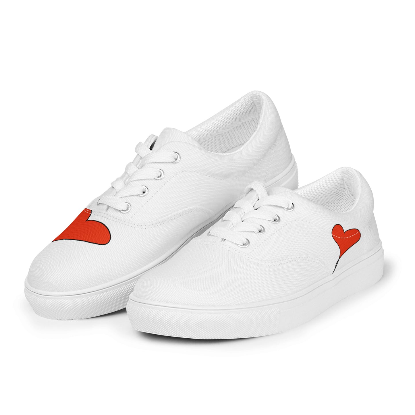 HEarts Men's lace-up canvas shoes