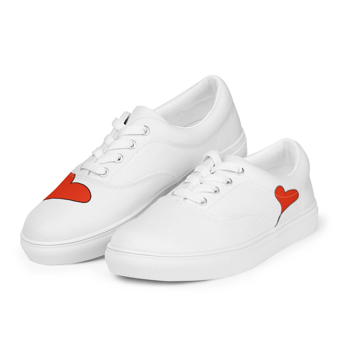 HEarts Women’s lace-up canvas shoes