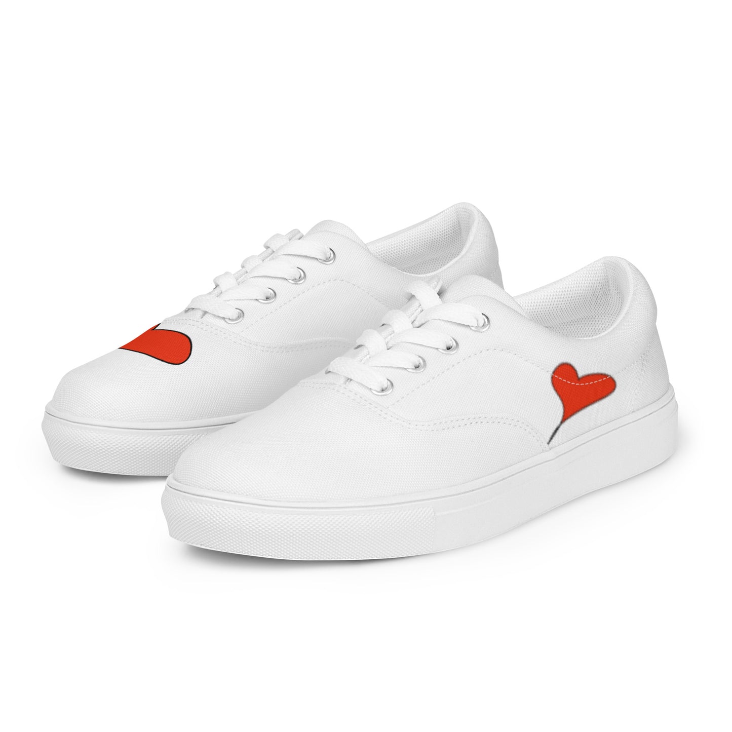 HEarts Women’s lace-up canvas shoes